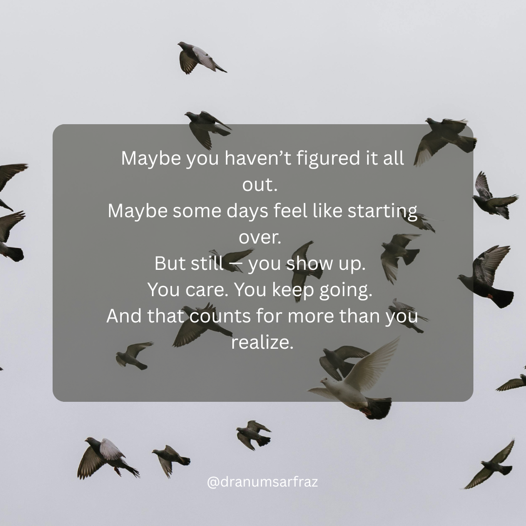 you are doing more than you thinl